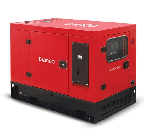 GERADOR DE ENERGIA CABINADO A DIESEL 4T BD-19.000 E3 S18,75KVA 380V PARTIDA ELÉTRICA BRANCO