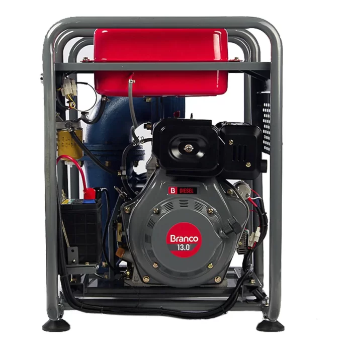MOTOBOMBA CENTRÍFUGA À DIESEL BD-720 E 13HP 6 POL. COM PARTIDA ELÉTRICA BRANCO - Image 3