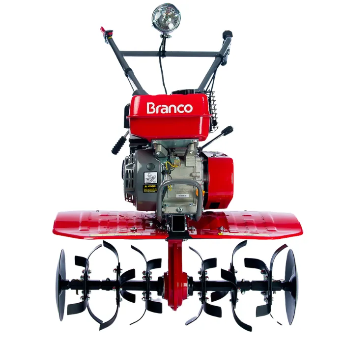 MOTOCULTIVADOR TRATORITO A GASOLINA BRANCO BTTG 6.5 CV PARTIDA MANUAL - Imagem 8